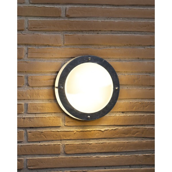 Вуличний світильник Nordlux 21861031 Malte E27 1x60W IP54 сріблястий - фото №1