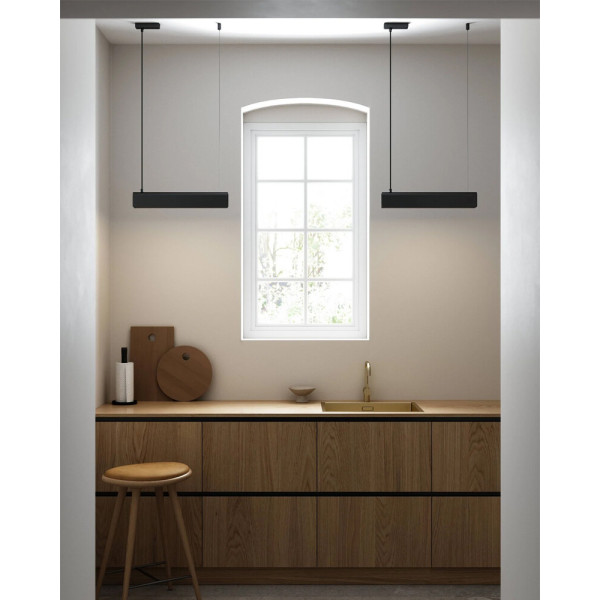 Подвесной светильник, люстра Nordlux 2220473003 Beau S14S 1x8W 2700K 750Lm IP20 черный - фото №1