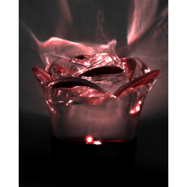 Вуличний світильник на сонячній батареї Goldlux 312198 Rose LED RGB IP44 сріблястий - фото №3