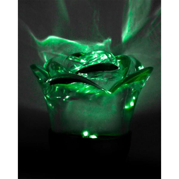 Вуличний світильник на сонячній батареї Goldlux 312198 Rose LED RGB IP44 сріблястий - фото №4