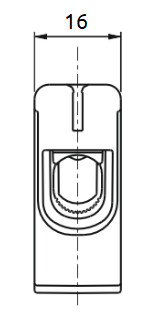 Клема Promfactor FT 1Р Cu:2.5-35мм²/ Al:2.5-35 2,5-35мм² синя FT1035N - фото №3