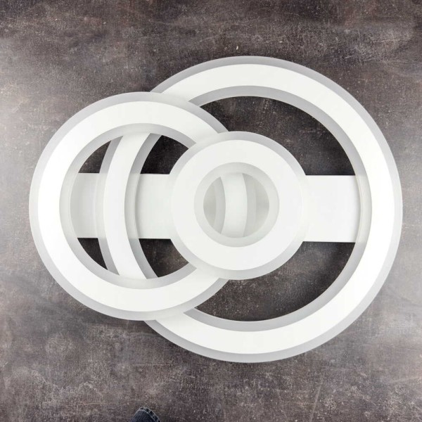 Світильник LED smart PHANTOM+пульт 120W білий круг Violux ( 220535 ) - фото №2