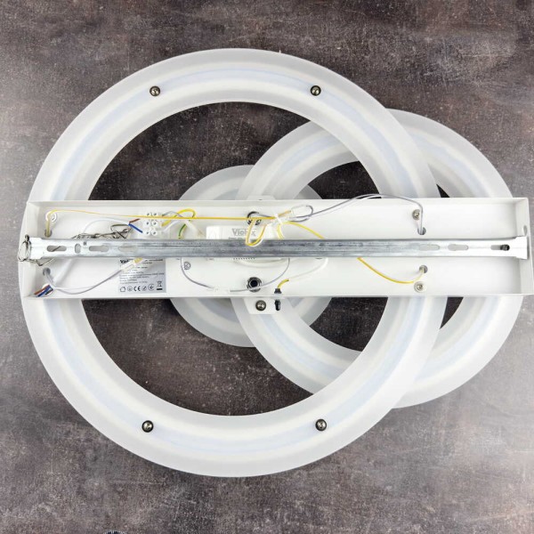 Світильник LED smart PHANTOM+пульт 120W білий круг Violux ( 220535 ) - фото №3