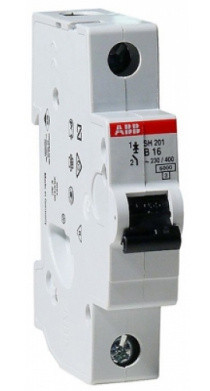 Автоматичний вимикач ABB SH201-C50 тип C 50А