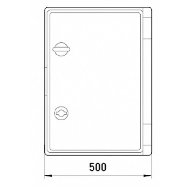Бокс ударопрочный Enext e.plbox.500.600.220.blank - фото №5