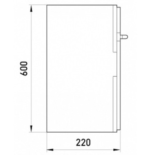 Бокс ударопрочный Enext e.plbox.500.600.220.blank - фото №6