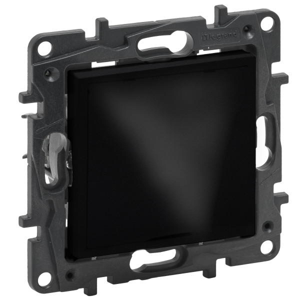 Вивід кабелю Legrand Niloe Step з фіксатором IP21 чорний (863529)