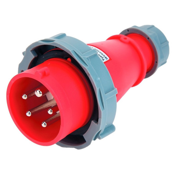 Силовая вилка TNSy 0152 PRO 3Р+PЕ+N 16А 380В IP67 (TNSy5502042)