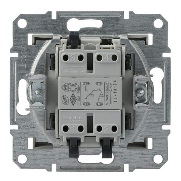 Выключатель для жалюзи без рамки бронза Asfora, EPH1300169 - фото №3