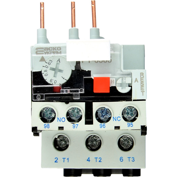 Тепловое реле Аско-Укрем PT-0305 0,63-1А JR28-25K 0305 (A0040060052)