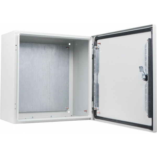 Металевий корпус Аско-Укрем Ubox з монтажною панеллю 400х400х200мм IP65