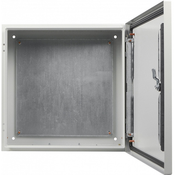 Металевий корпус Аско-Укрем Ubox з монтажною панеллю 400х400х200мм IP65 - фото №2