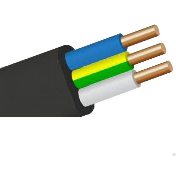 Кабель ВВГ-П 3х2,5 Интеркабель - фото №1