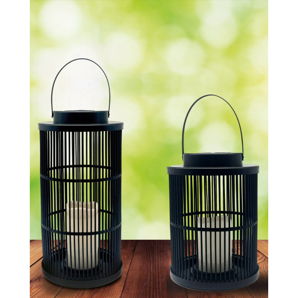 Вуличний світильник на сонячній батареї Goldlux 330277 Fascino LED 1800K IP44 чорний - фото №4