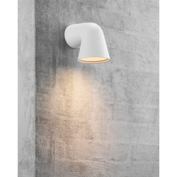 Вуличний світильник Nordlux 46801001 Front GU10 1x28W IP44 білий - фото №2