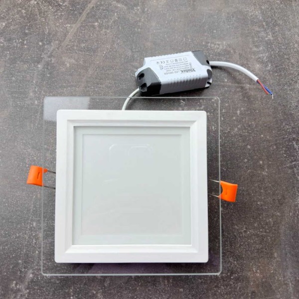 Светильник LED даунлайт Violux LOTOS 12W 5000K квадрат IP20 (110031) - фото №3