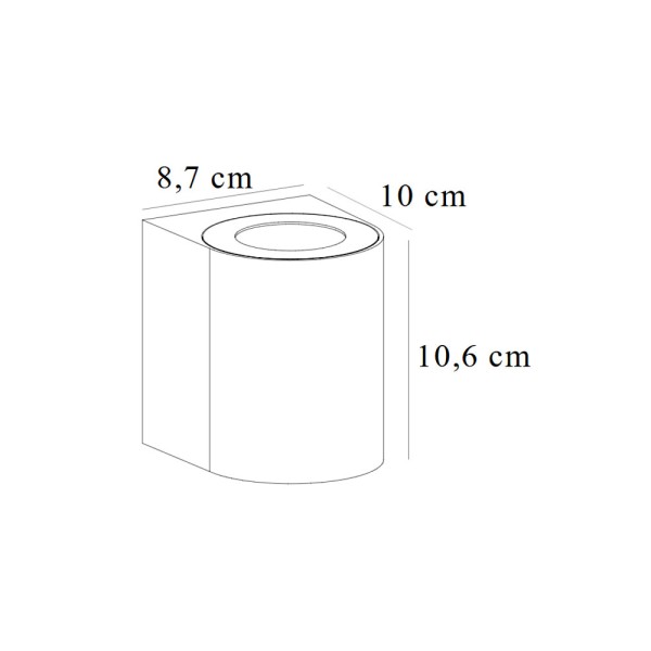Вуличний світильник Nordlux 49701203 Canto LED 2x10.6W 3000K 500Lm IP44 чорний - фото №4