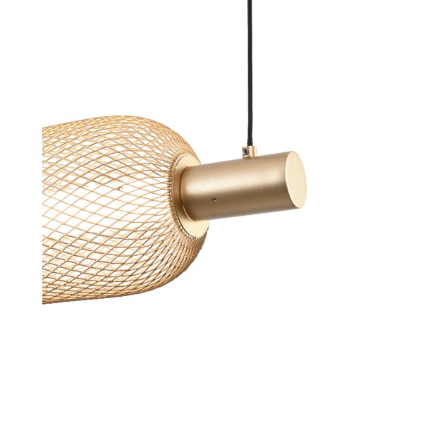 Подвесной светильник, люстра Zuma Line 5905316668218 Sarr LED 1x27W 3000K–5700K 3200Lm IP20 золотой - фото №2