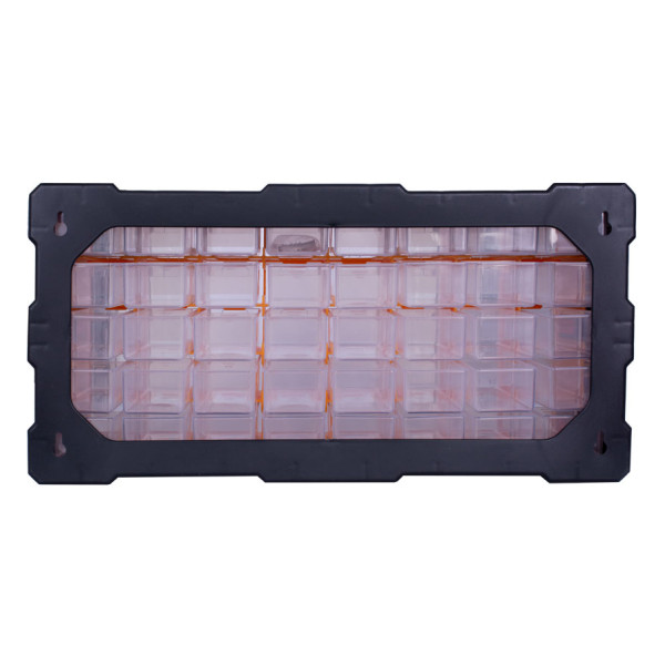 Пластиковий органайзер E.Next e.toolbox.pro.23 22" 40-секційний 497х157х250мм (t011023) - фото №1