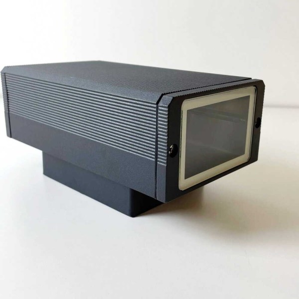 Светильник фасадный Violux ARDEN-2D 2x35Вт GU10 IP44 черный ( 500190 ) - фото №7