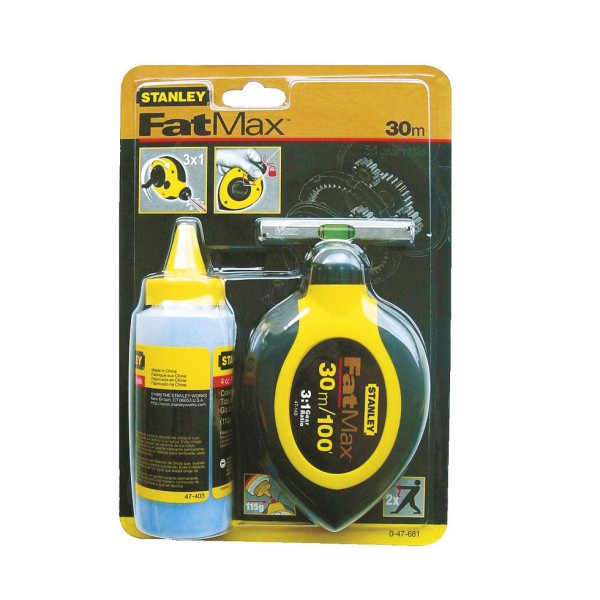 Набор разметочный Stanley FatMax 30м - фото №1