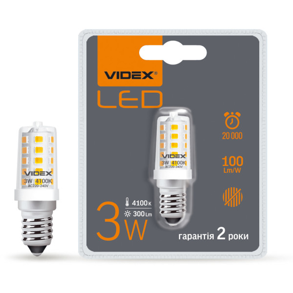 Светодиодная лампа Videx ST25e E14 3Вт 4100K (VL-ST25e-03144) - фото №1