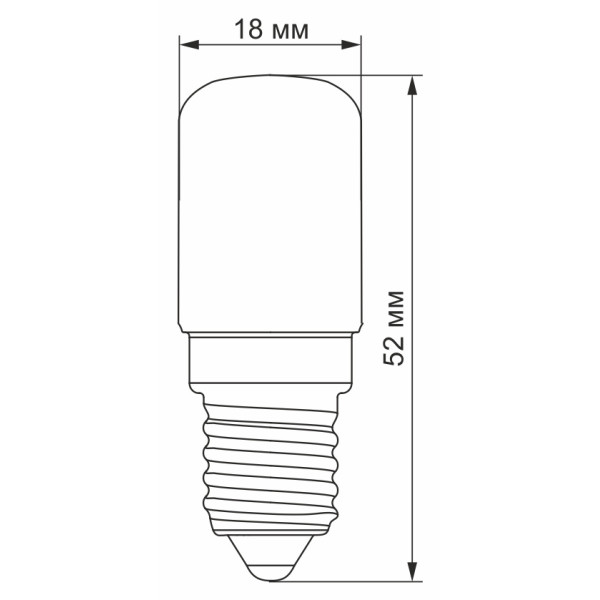 Светодиодная лампа Videx ST25e E14 3Вт 4100K (VL-ST25e-03144) - фото №2