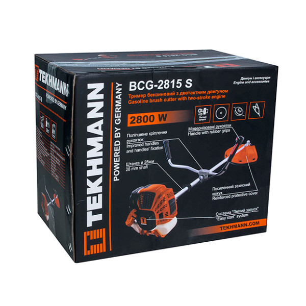 Бензиновий триммер Tekhmann (847834) BCG-2815 S - фото №8