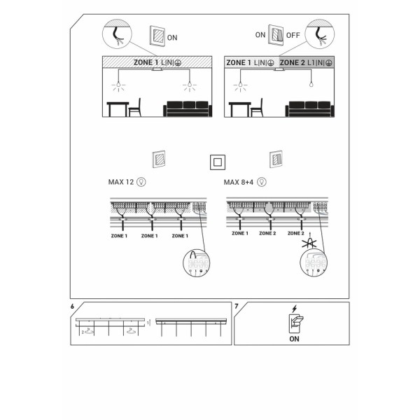 Основание Nowodvorski 8557 Cameleon Canopy C 780 10W IP20 Wh - фото №3