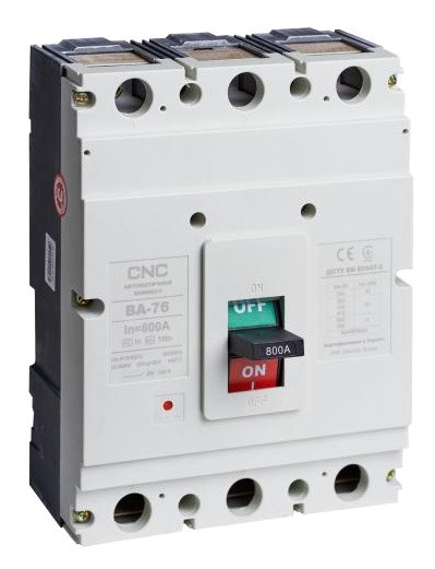 Автоматичний вимикач CNC ВА-76 800А 3Р 380В 60кА (Б00027920)