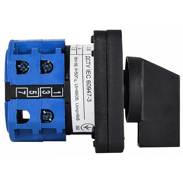 Пакетный переключатель Аско-Укрем ПКП SBI 0-1 3 полюса 16А/2.823 (A0110010042) - фото №1