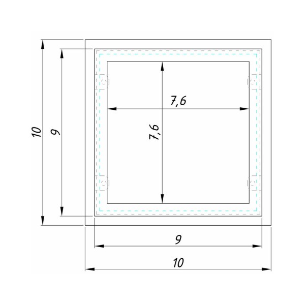Точечный светильник для потолка Грильято Imperium Light 724110.08.91 Griliato Led 1x10.5W 3000K IP20 Серый - фото №4