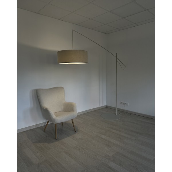 Торшер Nowodvorski 11685 Poise B E27 1x25W IP20 світло-сірий - фото №2