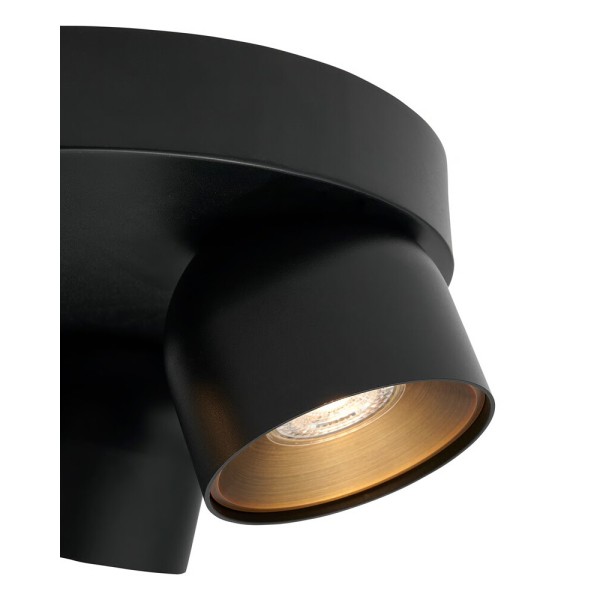 Світильник поворотний, спот Nordlux 2310420103 Pitcher GU10 3x10W IP20 чорний - фото №4