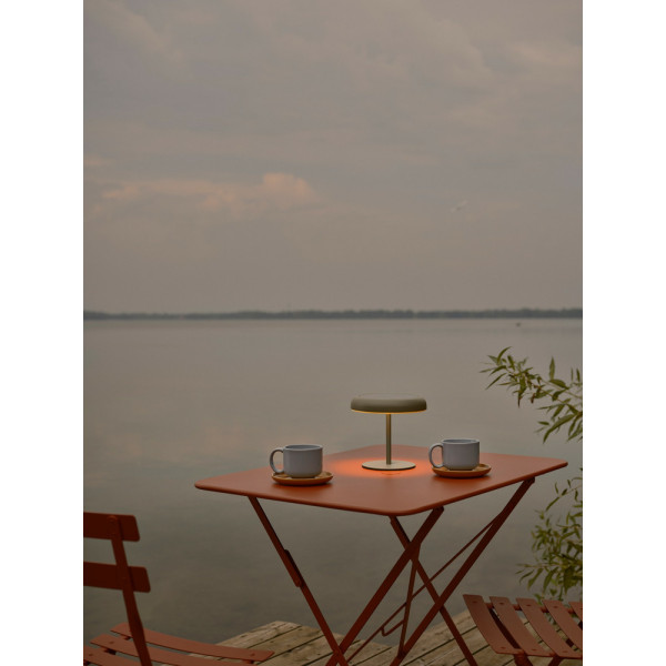 Настольная лампа с аккумулятором Nordlux 2518305023 Elmer LED 1x2W 3000K 100Lm IP44 зеленая - фото №2