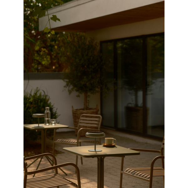 Настольная лампа с аккумулятором Nordlux 2518305023 Elmer LED 1x2W 3000K 100Lm IP44 зеленая - фото №3