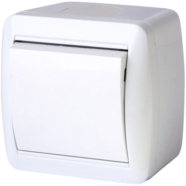 Одноклавішний перемикач E.Next e.aqua.1121.gr IP44 (s035053)