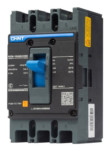 Автоматичний вимикач Chint NXM-1000S/3300 800A (844280)