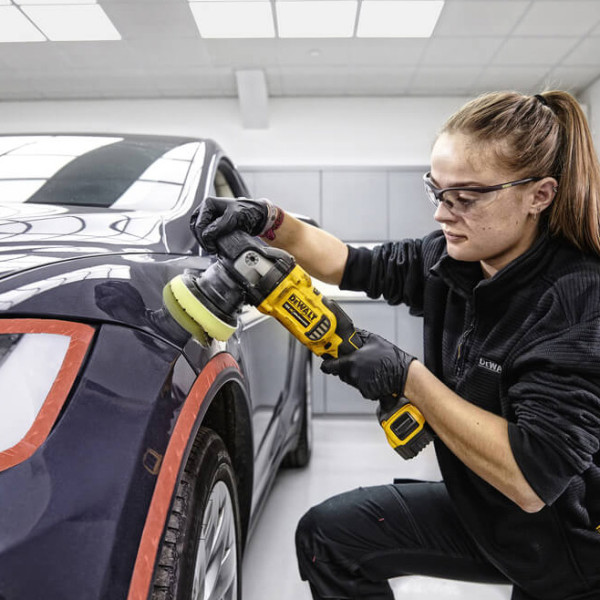 Акумуляторна безщіткова полірувальна машина DeWALT DCM848N XR Li-Ion 18 В 2000-5500 об/хв - фото №3