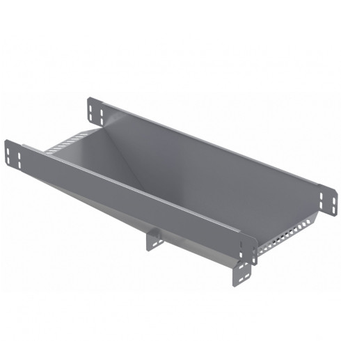 Т-подібний вертикальний відгалуджувач METAKSAN KADT 110 10 PG 100х100мм 1мм з переходом