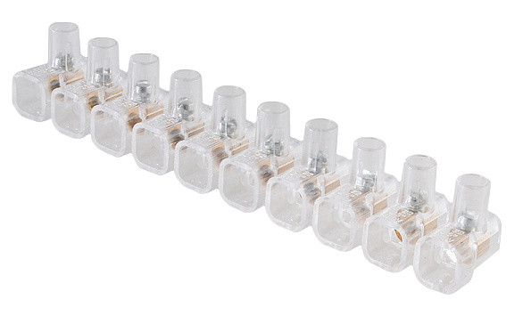 Кінцевий клемник Аско-Укрем (10x1) 2,5мм² (С-22-2,5) (A0130060005)