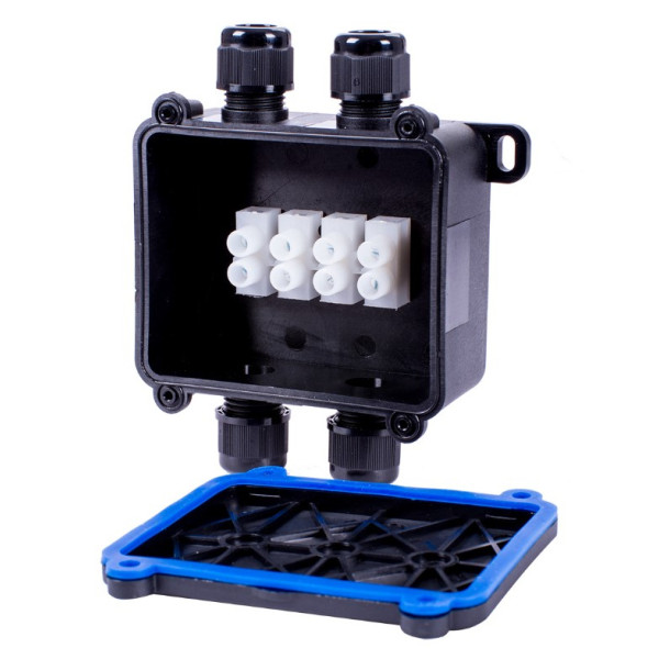 Распределительная коробка E.Next e.wdb.cnp725.4t.b с клеммником 108х111х42 мм IP68 (s071004) - фото №5