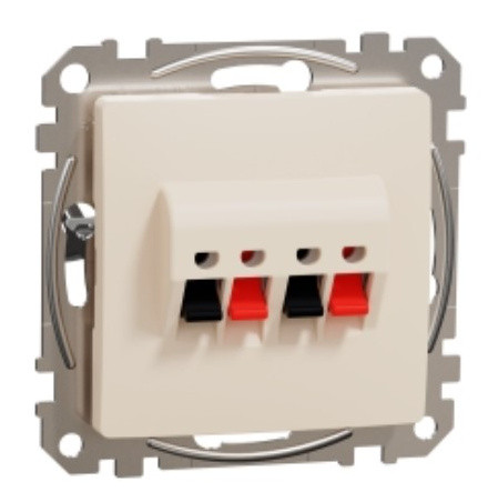 Аудіорозетка Schneider Electric Sedna Design & Elements бежева SDD112411