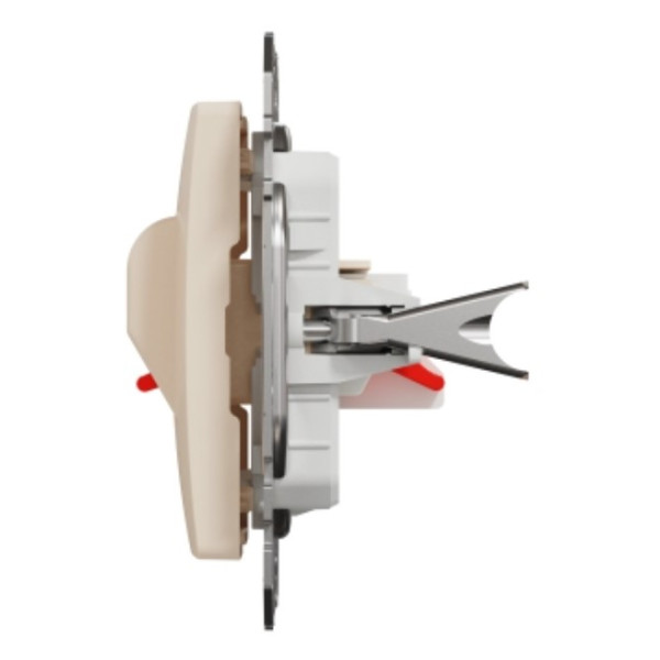 Аудіорозетка Schneider Electric Sedna Design & Elements бежева SDD112411 - фото №1