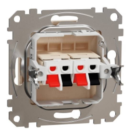 Аудіорозетка Schneider Electric Sedna Design & Elements бежева SDD112411 - фото №2