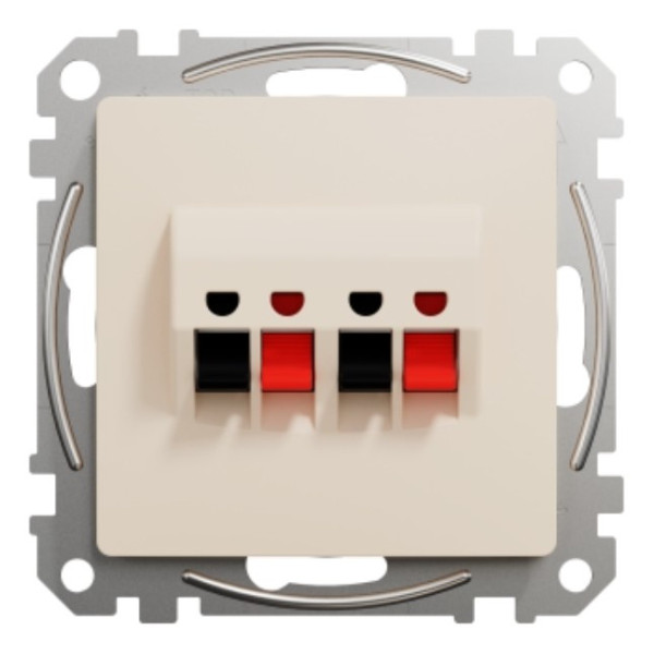 Аудіорозетка Schneider Electric Sedna Design & Elements бежева SDD112411 - фото №3