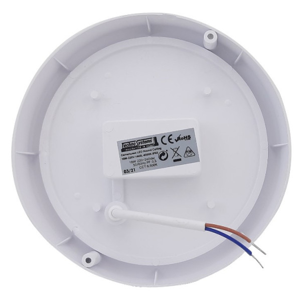 Світильник TNSy LED Round Ceiling 12W-220V-960L-6500K-IP65 (TNSy5000509) - фото №1