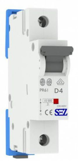 Однополюсный автомат SEZ 61 D 4А (PR61D4А)
