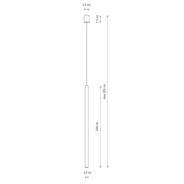 Подвесной светильник, люстра Nowodvorski 8436 Laser 1000 G9 1x10W IP20 черный - фото №3
