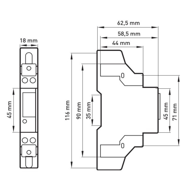 Однофазный электронный счетчик E.Next e.control.w04m 5-45 А класс 1.0 (i0310031m) - фото №2